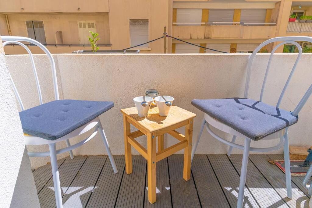 Appartement Bel Appart Climatise A 5 Min Plage Des Catalans à Marseille Extérieur photo