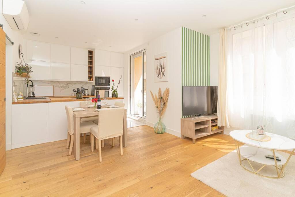 Appartement Bel Appart Climatise A 5 Min Plage Des Catalans à Marseille Extérieur photo